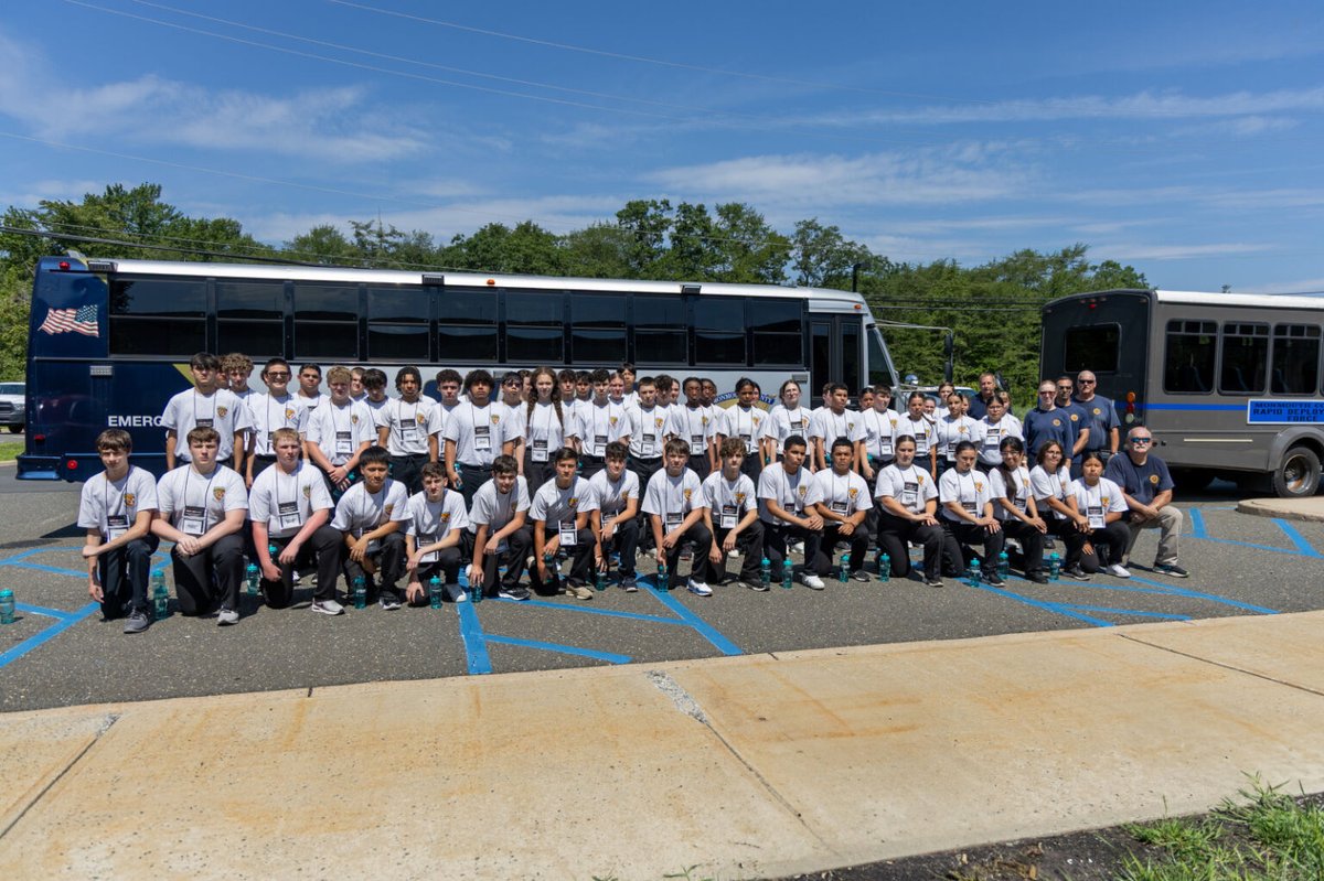 MonmouthSheriff's tweet image. Day 2 of Sheriff Youth Week&recruits got hands on at the Fire Acad,climbing ladders,handling hoses&touring the smoke house. Then it was off to the Correctional Institution for a tour. @sheriffgolden thx staff for providing all w an experience that exemplifies commitment&teamwork.