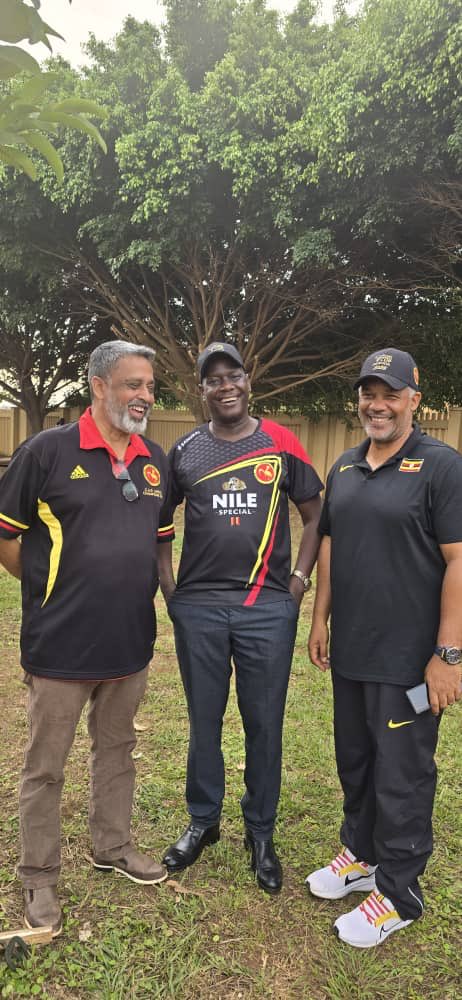 DanFredKidega's tweet image. An unforgettable day at the Rugby Africa Cup in Namboole Stadium. Honored to hang out with two of Uganda's most inspirational sports legends Sanjay Patel and William Blick. Their passion for sport and country is unmatched. Uganda's future is bright!
#RugbyAfricaCup #UgandaRugby