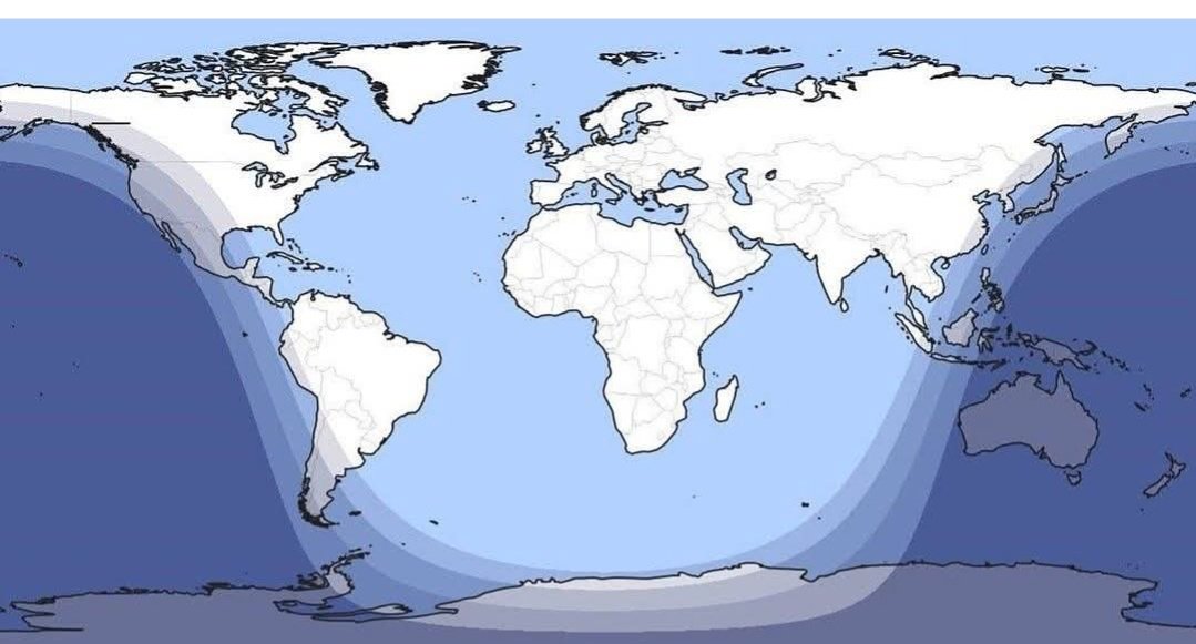 Her Sekiz temmuzda saat 11 15 de (UTC)  Türkiye saati ile 14:15' te Dünya nufusunun yüzde  99. 4 ' ü güneş ışığını almaktadır.
#Coğrafya
#Bilim
#8Temmuz