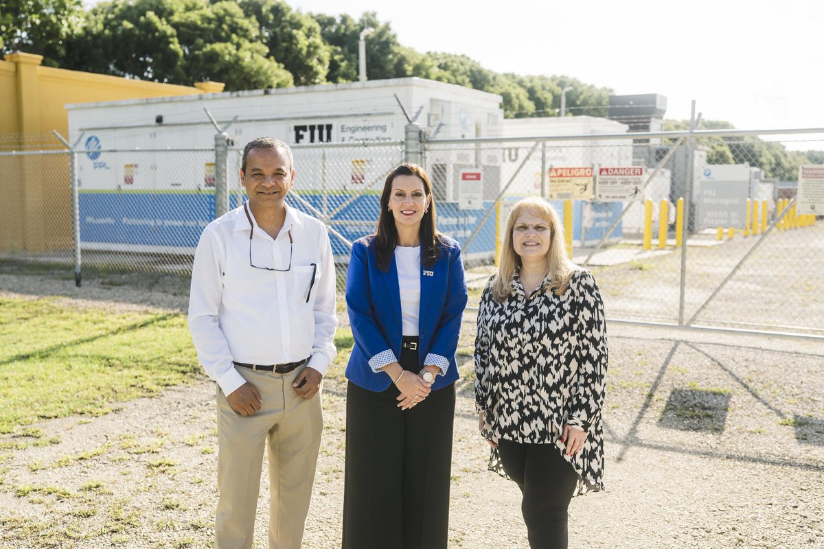 FIUPresident's tweet image. The FIU College of Engineering and Computing is conducting pioneering research in cold spray technology, energy and power, transportation, wireless communications, antennas, and more.
As President, I’m committed to ensuring our research is pushing the boundaries in innovation…