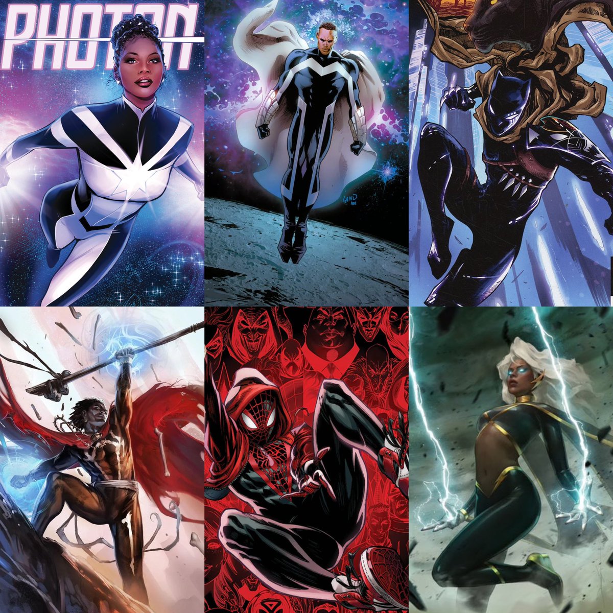 ngl sometimes i wish marvel was as woke as y’all say so they can put their DEI hires on one team and have them fight a cosmic threat…