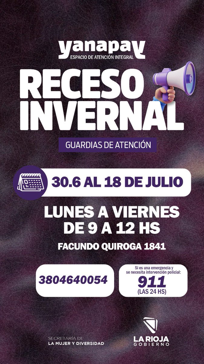 Horarios especiales de #Yanapay