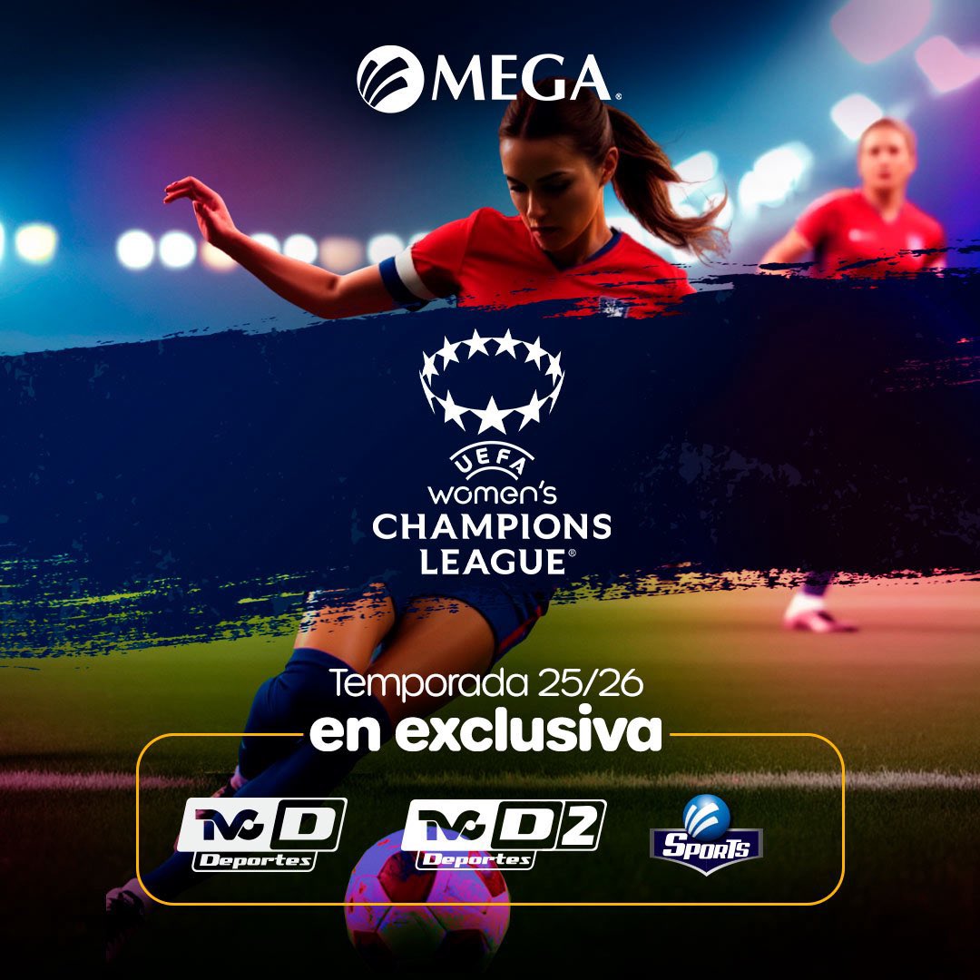 AgendaDeport22's tweet photo. #MegaCable anuncia que tendrán la #UEFAWChampionsLeague de forma exclusiva para la temporada 25/26 y 2 más
Transmitirá todo por #XViewPlus ademas de ciertos partidos por #TVCDeportes y #MegaSports
#AgendaDeportiva https://t.co/Ns5hdsZqXL