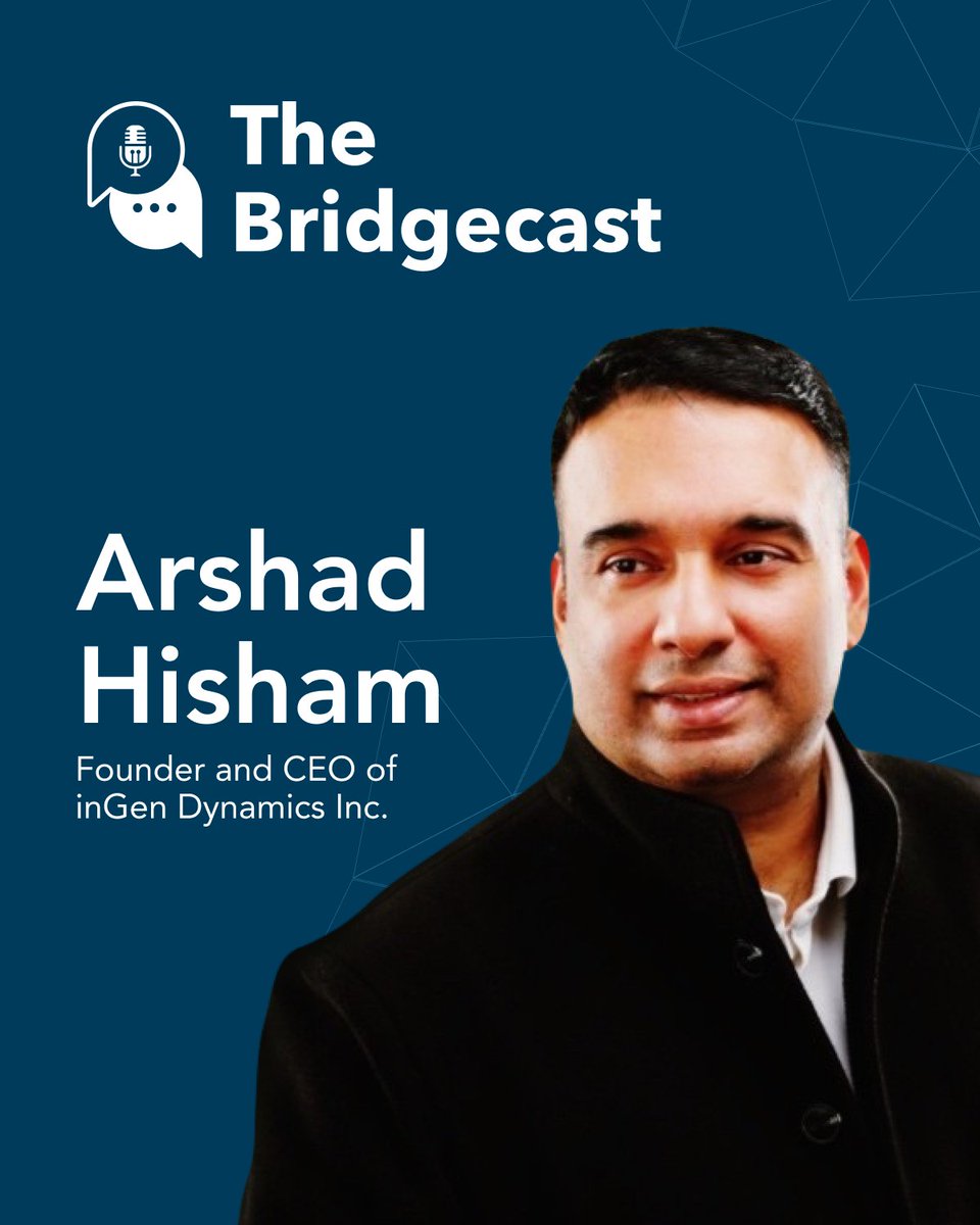 🤖 What if AI doesn’t take jobs—but creates better ones?

Arshad Hisham, CEO of inGen Dynamics, talks AI governance, human-centric robotics, hype vs. reality, and preparing for humanoid robots at work.

🎧 Listen: apple.co/40aln6F

#AIAdoption #Robotics #TheBridgecast
