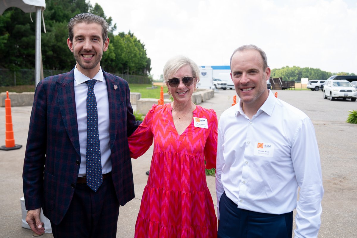 juanpablo4VA's tweet image. It was great to speak alongside former UK DPM @DominicRaab to celebrate Atlantic Strategic Minerals’ new facility. Strengthening our capability to extract rare minerals is critical, and it’s exciting to see ASM investing in Virginia while contributing to our national security.