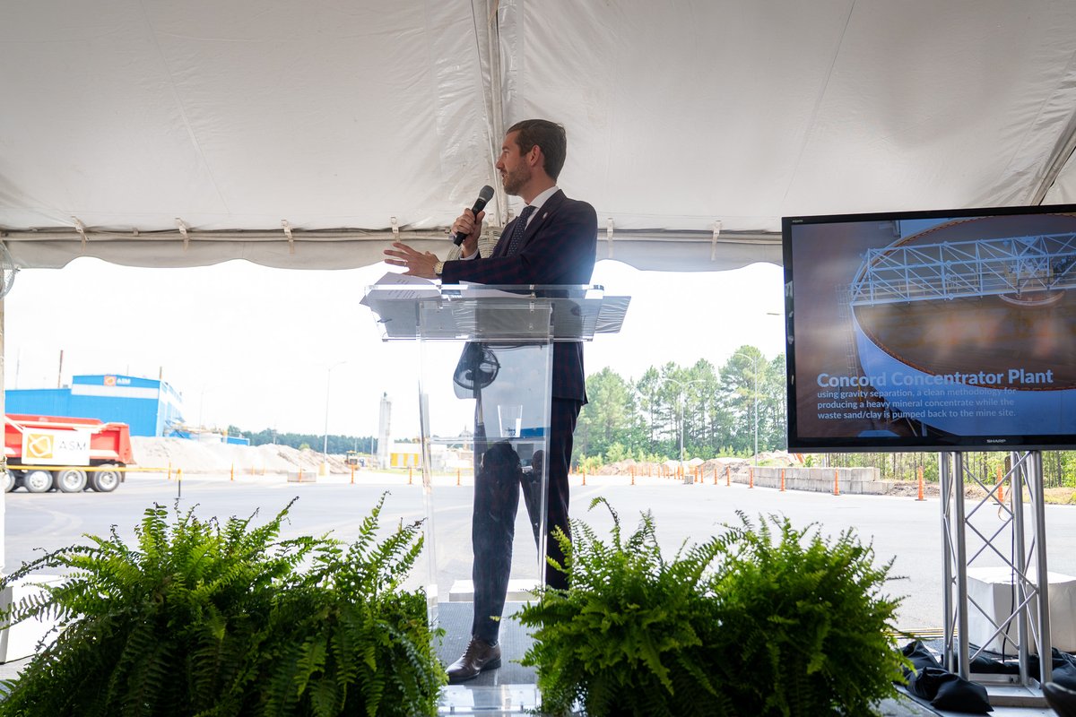 juanpablo4VA's tweet image. It was great to speak alongside former UK DPM @DominicRaab to celebrate Atlantic Strategic Minerals’ new facility. Strengthening our capability to extract rare minerals is critical, and it’s exciting to see ASM investing in Virginia while contributing to our national security.