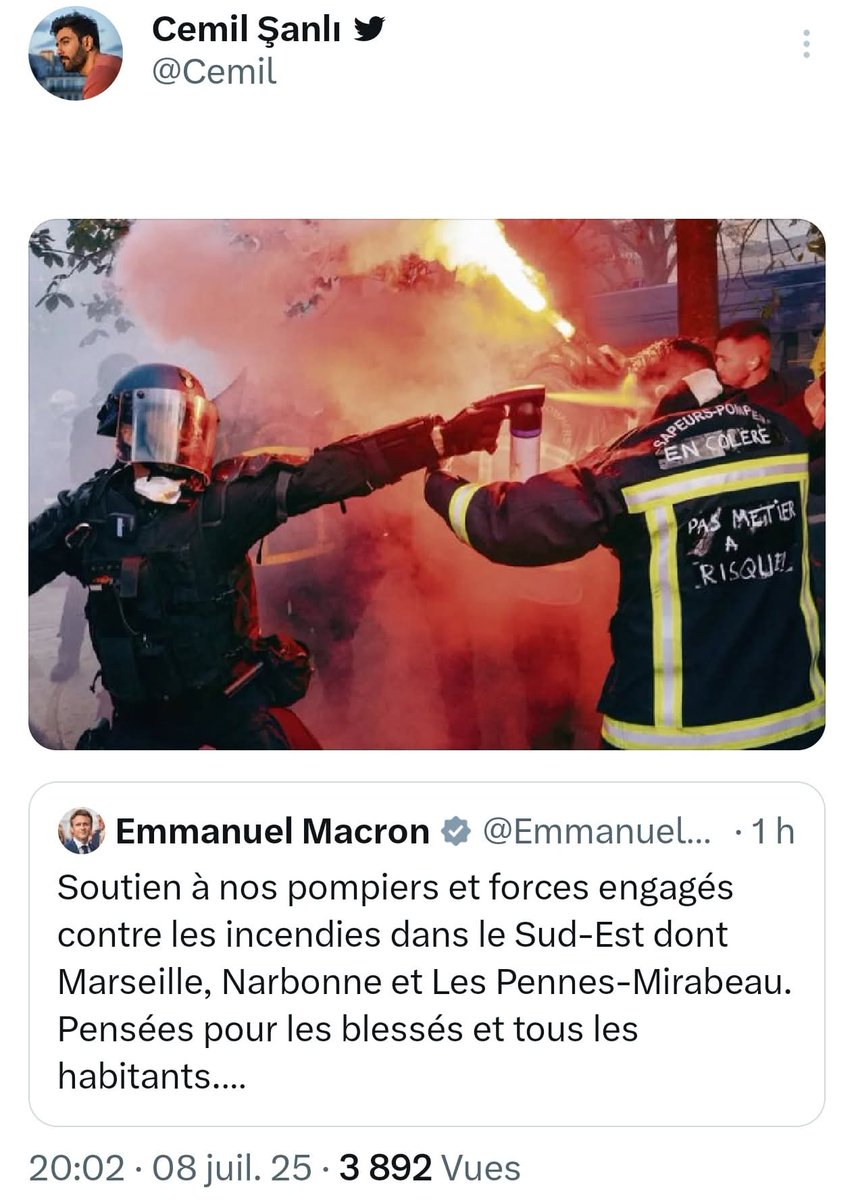 Voila comment l etat traite nos pompiers 🚒 🔥