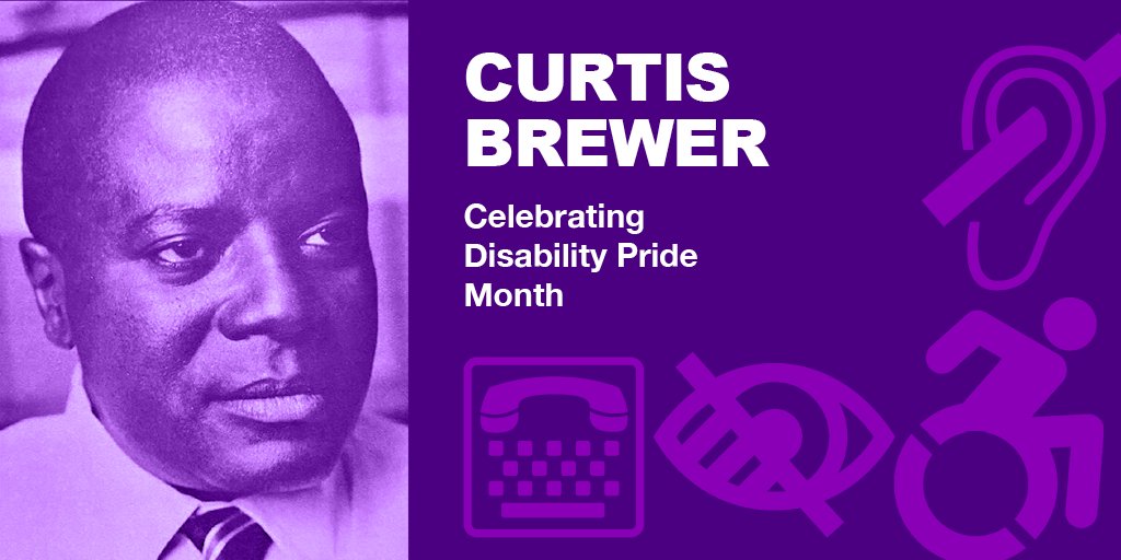 Curtis Brewer was a pioneering advocate who fought to break down legal &amp; systemic barriers faced by NY'ers with disabilities. After becoming paralyzed at age 15, Brewer dedicated his life to advancing access, equity, and dignity for the disability community.
#DisabilityPrideMonth