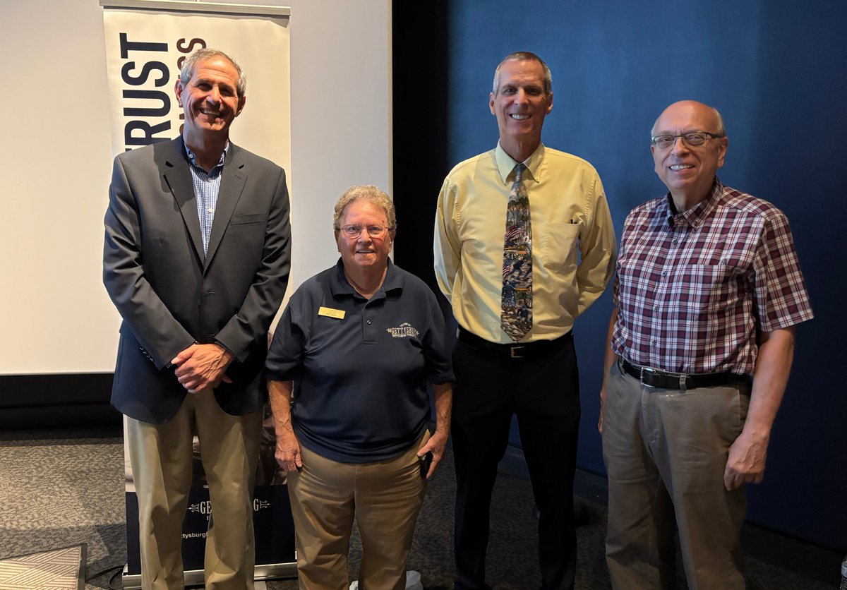 jmnese's tweet image. Honored last Saturday to talk about my new book "The Weather Gods Curse the Gettysburg Campaign" at an event hosted by @gburgfoundation. Day highlighted by presentation w/ co-author Jeffrey Harding w/ Carol Reardon (wrote Foreword) and Greg Forbes (Afterword) in attendance