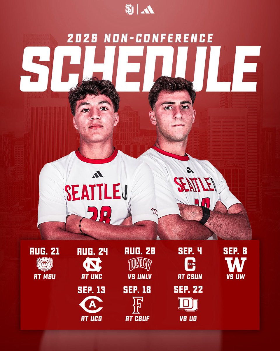 SeattleUMSoccer's tweet image. 𝒟𝑅𝒰𝑀 𝑅𝒪𝐿𝐿 🥁
Our 2025 non-conference schedule is here! Snag your season tickets at the link in our bio today to lock in all the action coming to Champ this season #TogetherWeSoar