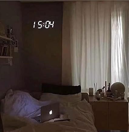 AlsaifSayed's tweet image. ساعة حائط رقمية باضاءة LED ثلاثية الابعاد باضاءة بيضاء مع سطوع تلقائي قابل للتعديل، ساعة منبه بضوء ليلي كهربائي لديكور المنزل العصري
عرض لمدة 12 أو 24 ساعة، عرض الوقت/التاريخ، عرض درجة الحرارة، وظيفة التنبيه والغفوة تُثبَّت أو تُعلَّق على الحائط
amzn.to/4lkzPBG