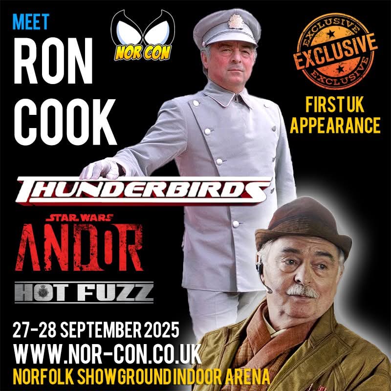 Scott Bikliqi (Bikliqi Studios) (@whiteranger1986) on Twitter photo Hooray.
Thunderbirds Are Go in Norwich this September.
I'm so going. I am finally going to meet not just <a href="/SophiaMyles/">Sophia Myles</a> but Ron Cook too.
I am so happy.
F.A.B. Hooray.
Thunderbirds Are Go in Norwich this September.
I'm so going. I am finally going to meet not just <a href="/SophiaMyles/">Sophia Myles</a> but Ron Cook too.
I am so happy.
F.A.B.