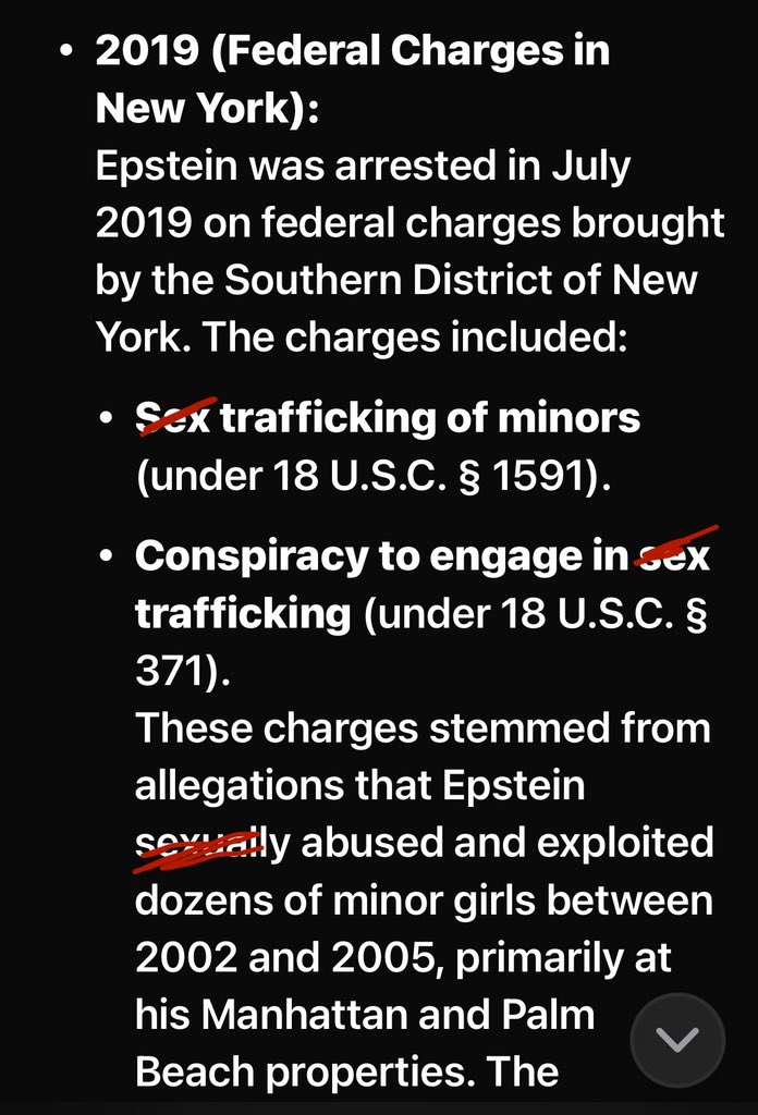 2Apatriotmama's tweet image. So let me get this straight….. all of the evidence seized from Epstein was CSAM according to Bondi….a Truckload.. thousands of videos… but not ONE single charge EVER brought against him OR Maxwell involved possession, production or distribution of CSAM?!?! NOT ONE!!!!!…