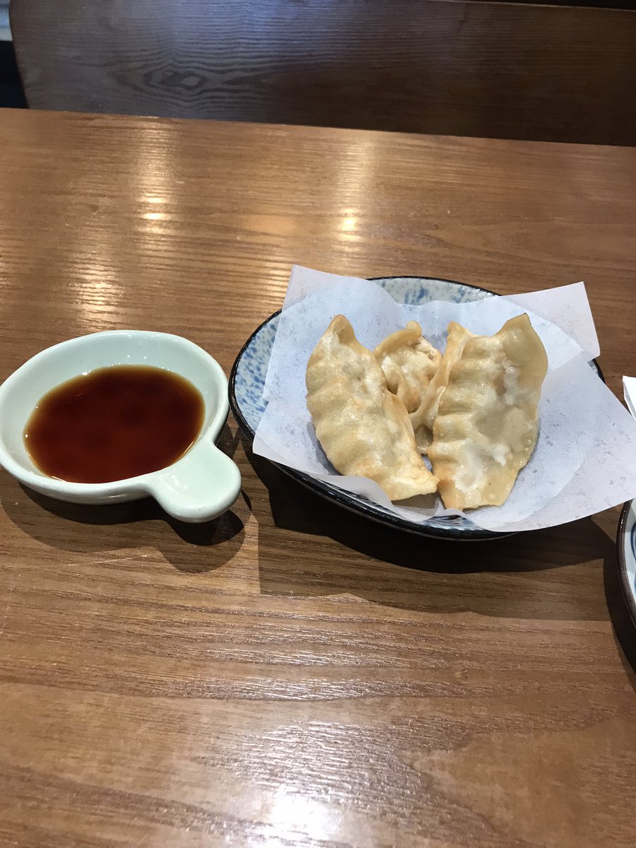 //Maiyoko’s creator is enjoying a nice 🍜 and 🥟 lunch. ^^//