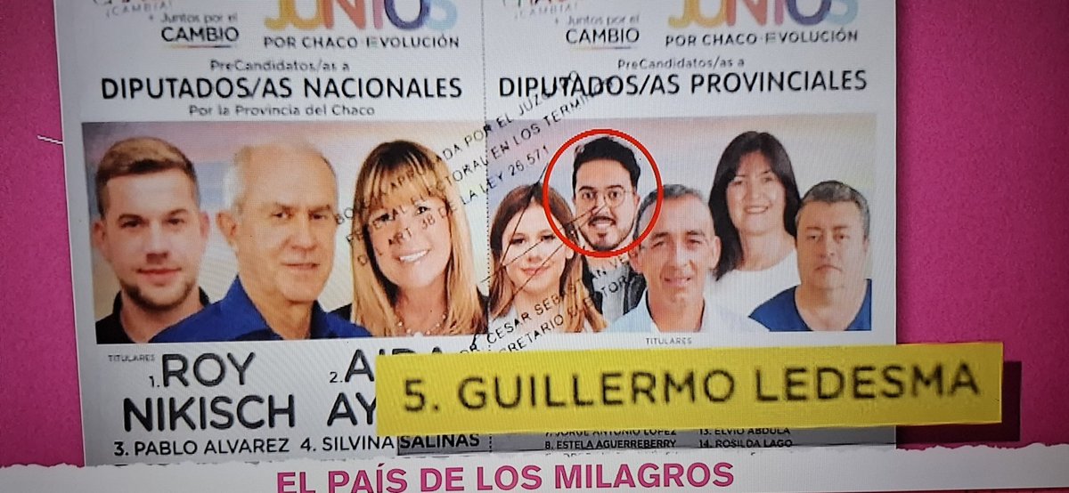 cordobesokk's tweet image. Mira vos ...El hijo del pastor de Chaco (amigo de #MileiCorrupto)  fue candidato de Juntos x el Cambio .....
Todo tiene que ver con todo
#Argenzuela