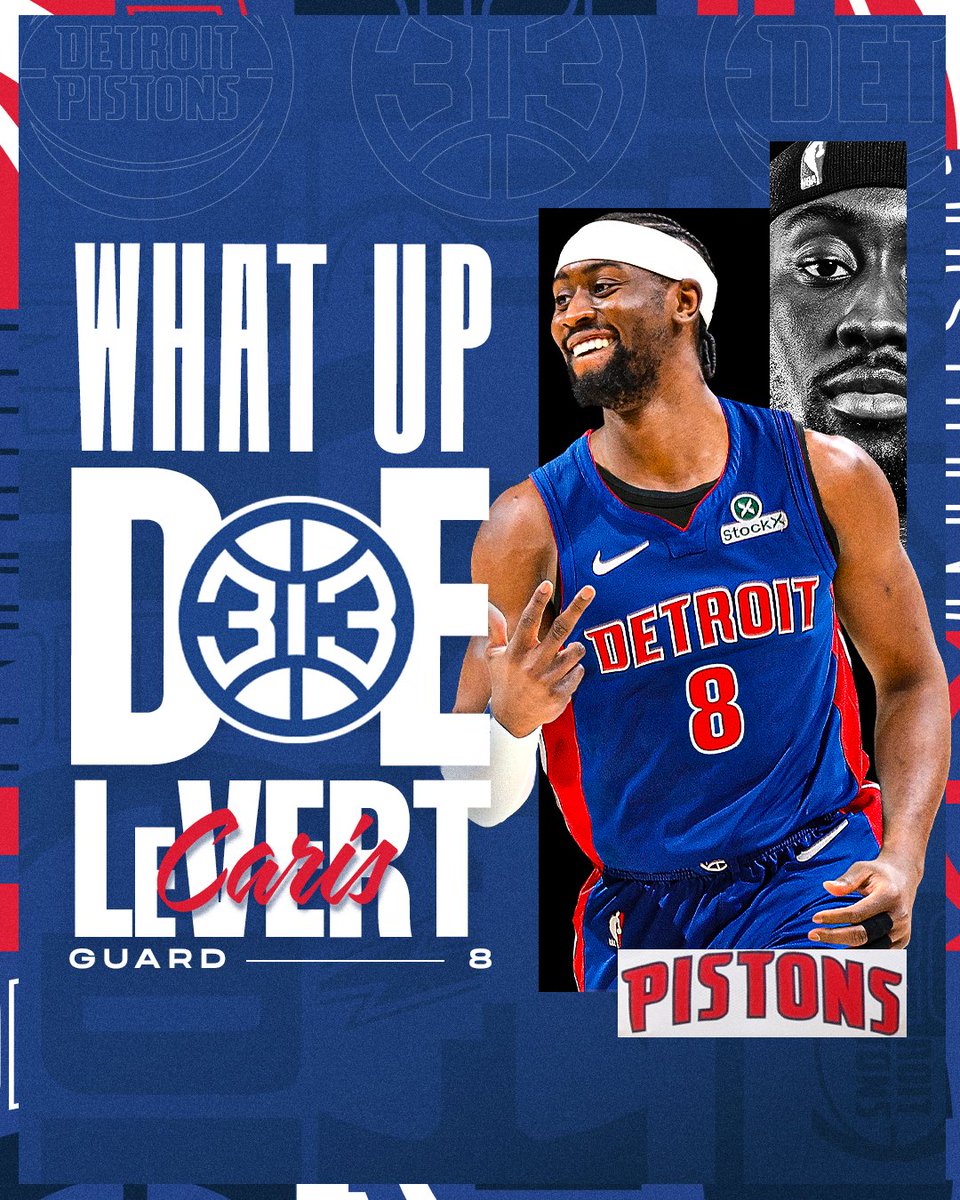 Detroit Pistons (@detroitpistons) on Twitter photo What up doe, <a href="/CarisLeVert/">Caris LeVert</a> 🔥
OFFICIAL - The Detroit Pistons announced today that the team has signed free agent guard Caris LeVert to a contract. What up doe, <a href="/CarisLeVert/">Caris LeVert</a> 🔥
OFFICIAL - The Detroit Pistons announced today that the team has signed free agent guard Caris LeVert to a contract.