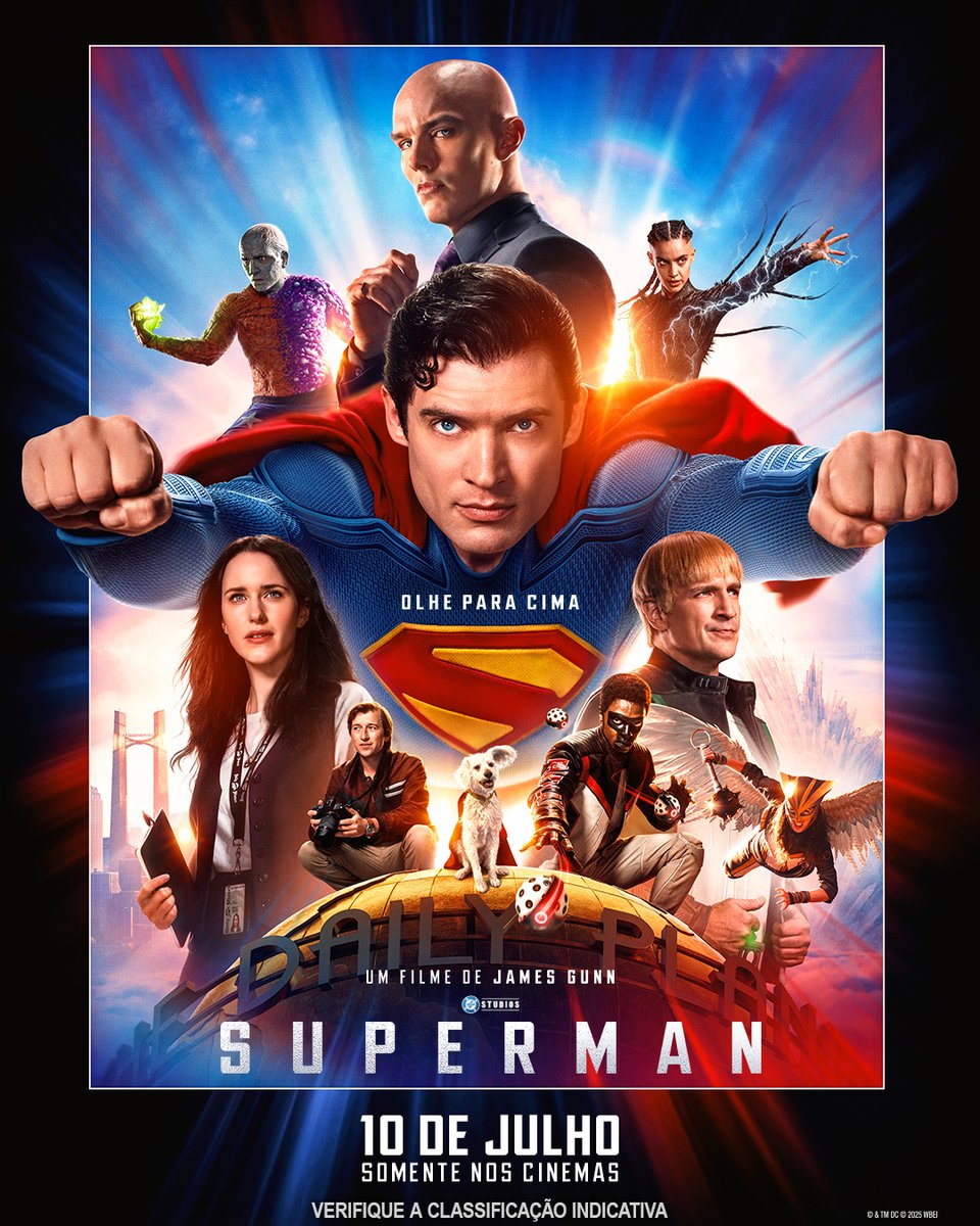 Olhe Para Cima ❤️💙#SupermanFilme - 10 de julho, somente nos cinemas. 
Garanta seu ingresso: supermanfilme.com.br 💙
