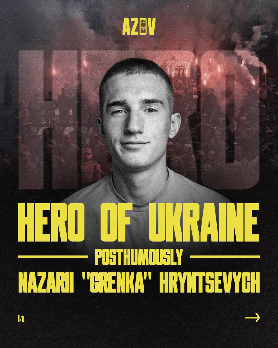 Nazarii "Grenka" Hryntsevych — Hero of Ukraine

1/6