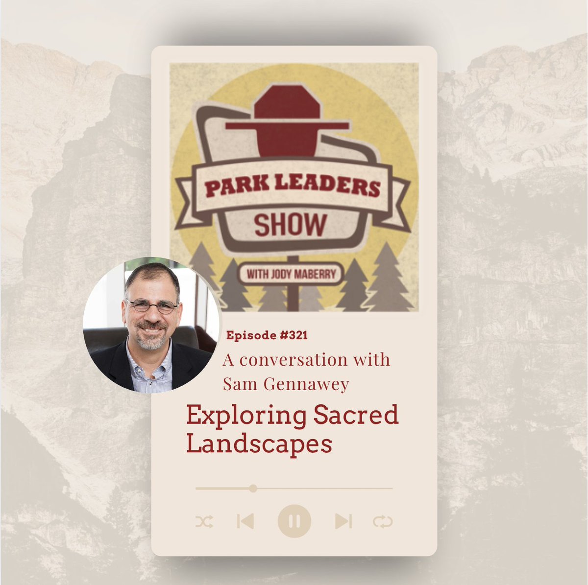 Author and National Park volunteer, Sam Gennawey shares stories from his six-year, 175,000-mile van journey through U.S. national parks. Known for his writing on theme parks and urban planning, he brings a new perspective on the power of natural spaces.

parkleaders.com/exploring-sacr…