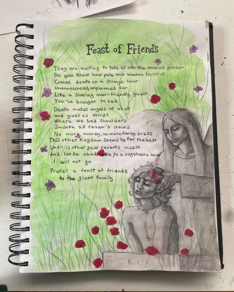 JimMorrison's tweet image. Check out Instagram user u/111sabb’s interpretation of FEAST OF FRIENDS.
What’s your favorite poem by Jim? Comment it down below.
#JimMorrisonPoetry