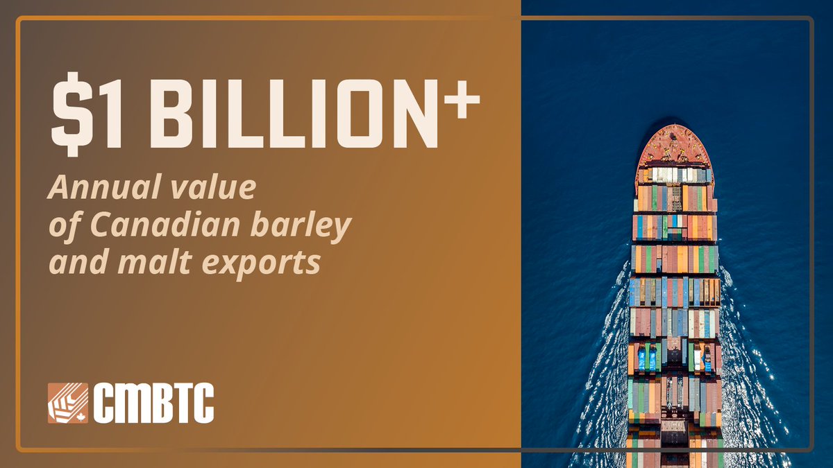 Every great beer starts with great barley. Canadian barley is grown with care on farms and trusted by brewers around the world to deliver the taste and quality you love. #BarleyToBeer #GrainToGlass #CanadianBarley