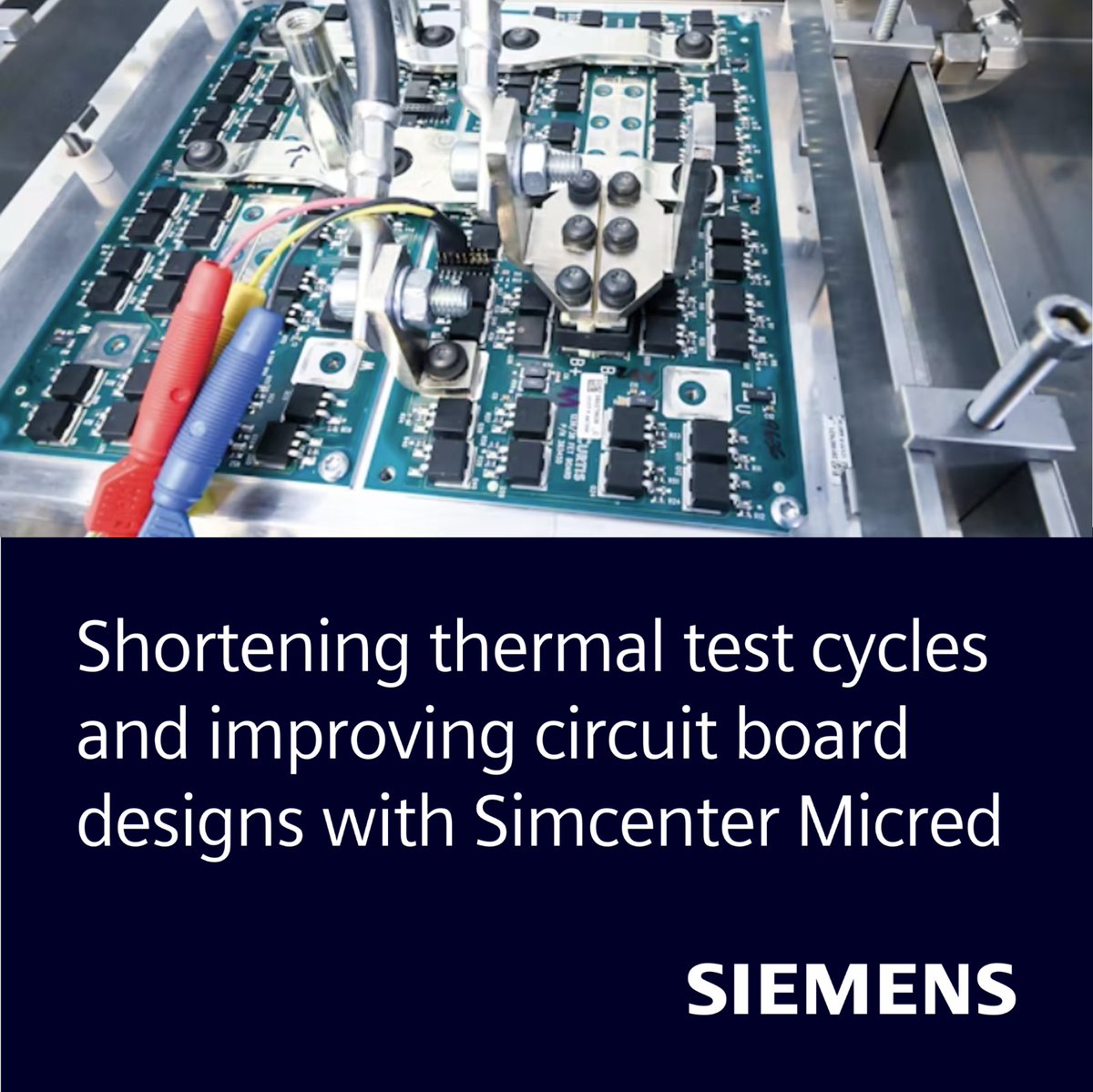 Mathew_X91's tweet photo. KeenusDesign uses Simcenter Micred for non-destructive thermal testing from -55°C to 250°C ❄️🔥
✅ Spot weaknesses early
✅ Cut dev cycles
✅ Ensure reliability
Perfect for tomorrow's electronics.
Read more 👇
https://t.co/RcW5Zv1h2O
#Simcenter #ThermalTesting https://t.co/tAqjK78jJx
