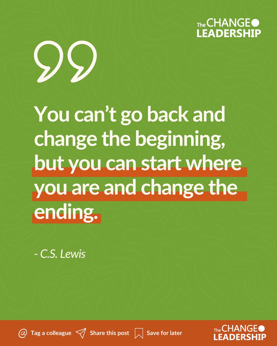 You cannot lead others until you first lead yourself through change.

As we reach the midpoint of the year, it’s a good time to pause and reflect, not just on what’s happened but on how we’ve shown up as leaders.

As you reflect, ask yourself: What will I START, STOP or CONTINUE?