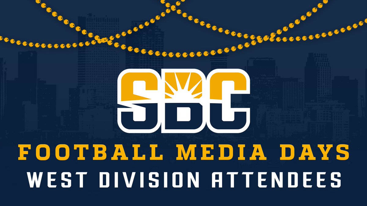 Sun Belt (@sunbelt) on Twitter photo ๐ช๐๐๐ ๐ช๐๐๐ ๐ช๐๐ฆ๐ง.
West Division attendees announced for 2025 <a href="/SunBeltFB/">Sun Belt Football</a> Media Days, with list featuring 6 All-Sun Belt returners from a year ago. โ๏ธ
๐ฐ ยป sunbelt.me/45STHXI ๐ช๐๐๐ ๐ช๐๐๐ ๐ช๐๐ฆ๐ง.
West Division attendees announced for 2025 <a href="/SunBeltFB/">Sun Belt Football</a> Media Days, with list featuring 6 All-Sun Belt returners from a year ago. โ๏ธ
๐ฐ ยป sunbelt.me/45STHXI