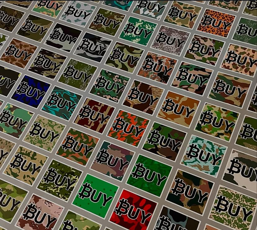 This isn’t just art. It’s a signal. 📢
Project Tiles is a visual protest for financial freedom.
Each camo tile = a battlefield.
Each “$BUY” = a mindset.
Buy here: streetcyber.store/products/new-t…

Like ❤️ if you’d buy one.
Retweet 🔁 if you’re buying with a friend.