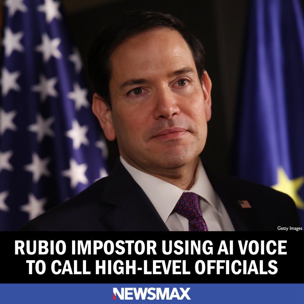 Someone used artificial intelligence-powered software to imitate Secretary of State Marco Rubio's voice and writing style in contacting foreign ministers, a U.S. governor, and a member of Congress.