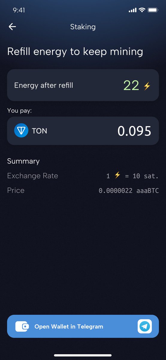 Would it be nice to have energy refill with #TON Blockchain blue-chips. 🤔