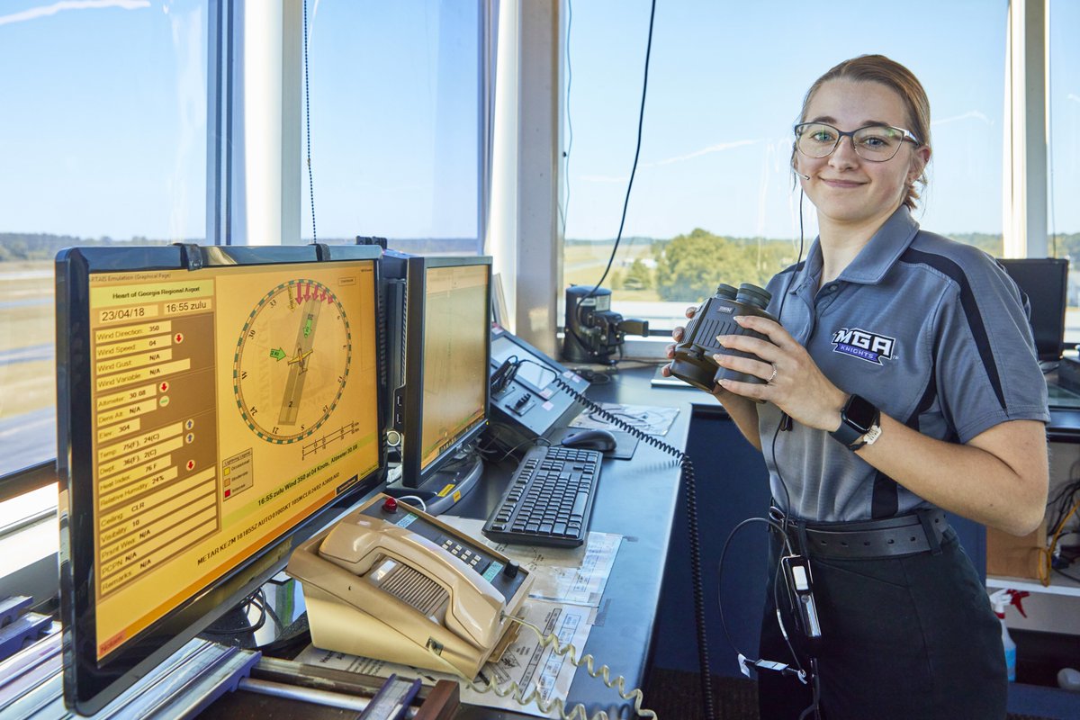 🚨 Big news from #MGA! Our air traffic management program is the first in Georgia to join <a href="/FAANews/">The FAA ✈️</a>’s Enhanced Air Traffic Collegiate Training Initiative, giving students a faster, more direct track into a field vital to aviation safety. ✈️

Details: bit.ly/4lGQ1wP