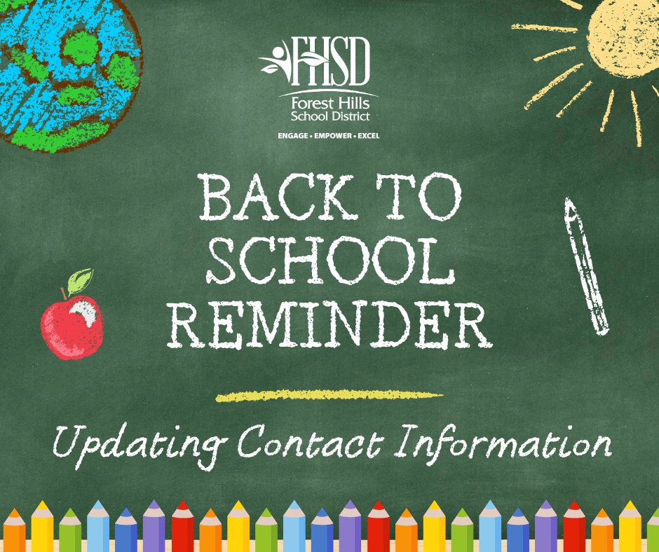 FHSchools's tweet image. REMINDER: Returning families should have received a message from FinalForms about making updates for the 2025-2026 school year. Be sure all of your information is accurate to ensure a smooth start!