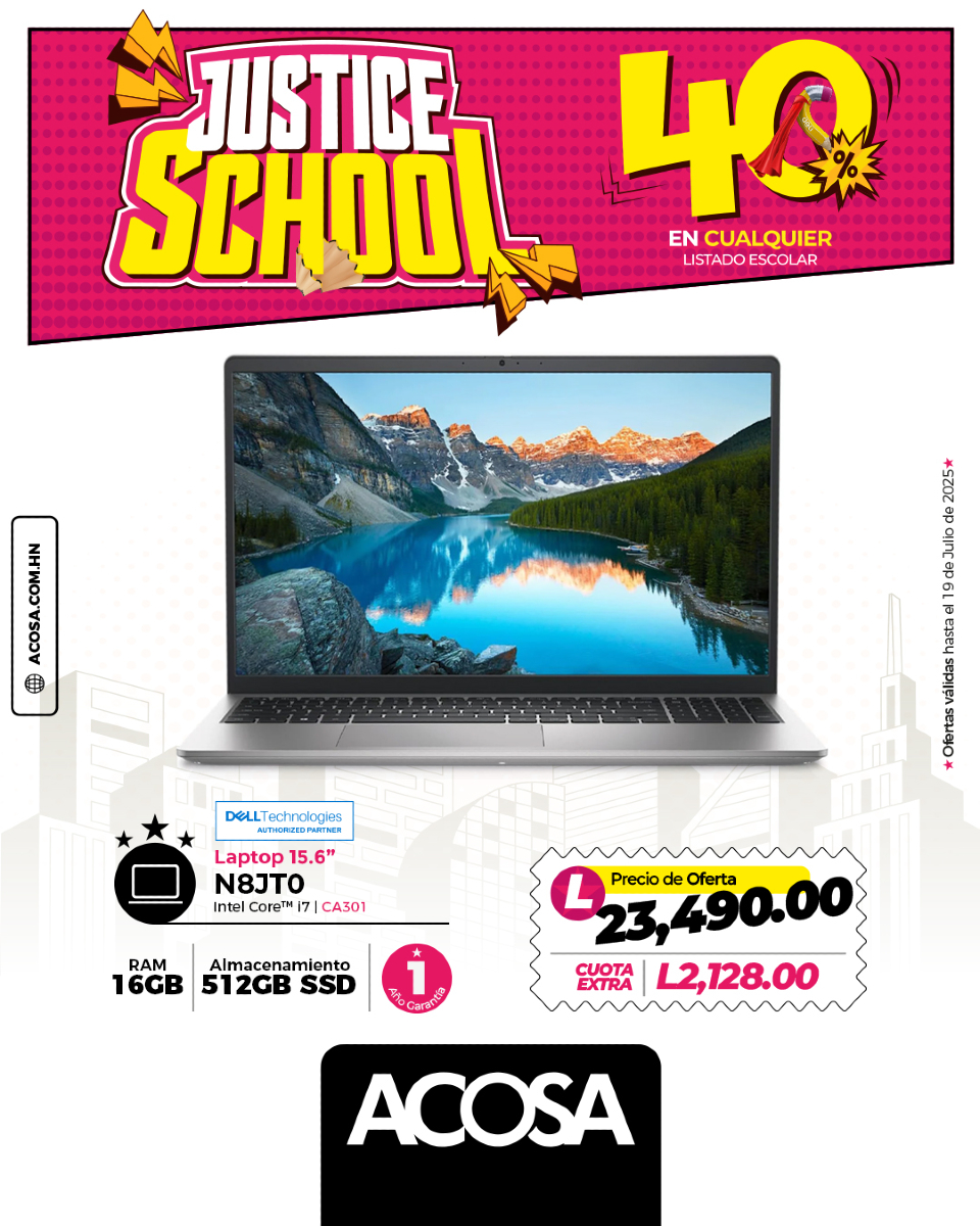 ACOSAHN's tweet photo. 🎓 ¡Volver a clases con una laptop #Dell lo cambia todo! Encuentra tu modelo ideal y aprovecha estos precios de locura en #ACOSA. ¡No te quedes sin la tuya!
Contáctanos por WhatsApp 🟢 https://t.co/wxLIkxzzoa https://t.co/64412Fc2Rr