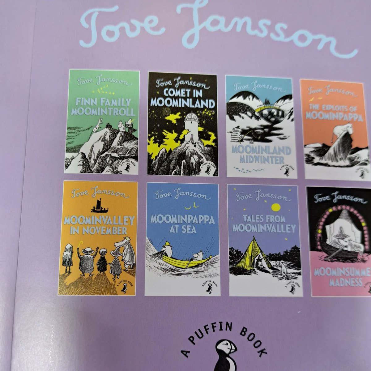 New in! 8 @moominofficial  titles, £3.99 each, or £30 for the set!

@ #bookbuster #independent #bookshop #QueensRoad #Hastings