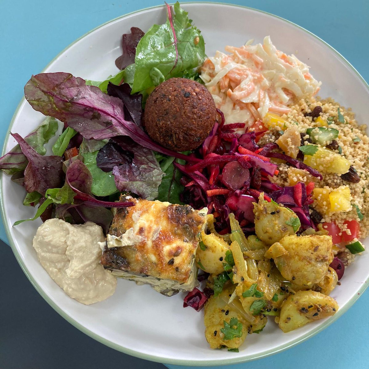 Trelya (@trelyacornwall) on Twitter photo Trelya was proud to collaborate with <a href="/GolowanFestival/">Golowan Festival</a>!
Our Gul Skills group learned batch-making techniques whilst making falafel, Bombay spiced potatoes, and mixed salads in our cafe with SJ to cater for the weekend volunteers!
<a href="/CIOSGoodGrowth/">CIOS Good Growth Fund</a> #UKSPF #CIOSGoodGrowth #GulSkills Trelya was proud to collaborate with <a href="/GolowanFestival/">Golowan Festival</a>!
Our Gul Skills group learned batch-making techniques whilst making falafel, Bombay spiced potatoes, and mixed salads in our cafe with SJ to cater for the weekend volunteers!
<a href="/CIOSGoodGrowth/">CIOS Good Growth Fund</a> #UKSPF #CIOSGoodGrowth #GulSkills
