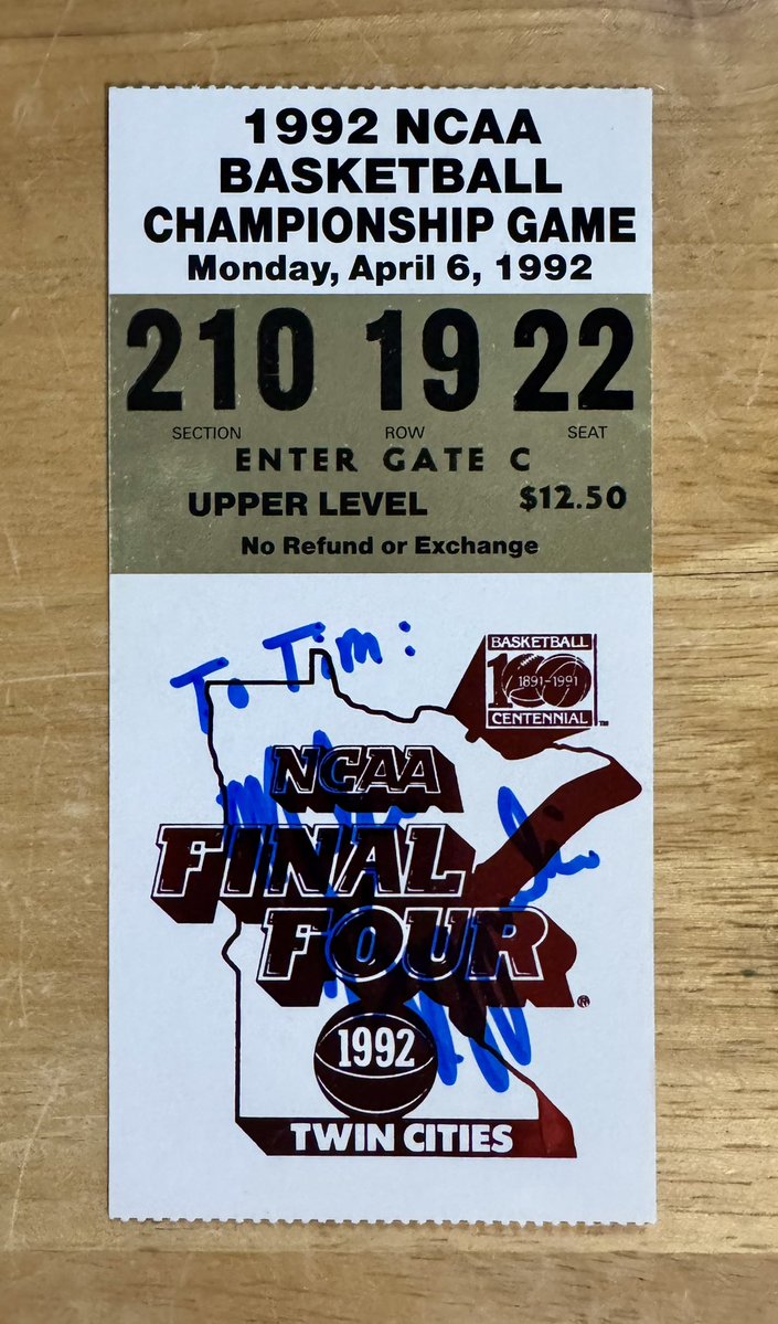 TimGall13's tweet image. Today's Treasure from my collection: The TV series "The Bear" just completed season 4. The Chicago-based series is fast paced, but I have noticed occasional references to the leadership of Coach Mike Krzyzewski on the show. Coach K is a Chicago native, born there in 1947.