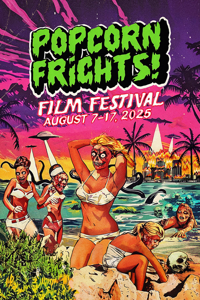 PopcornFrights's tweet image. ⚡IT'S ALIVVVE! Popcorn Frights rises August 7-17 bigger, bolder, and bloodier than ever, featuring 19 film premieres &amp;amp; 9 epic presentations that bring together horror legends, scream queens &amp;amp; cult icons for 11 days of pure mayhem.

Witness the First Wave: popcornfrights.com