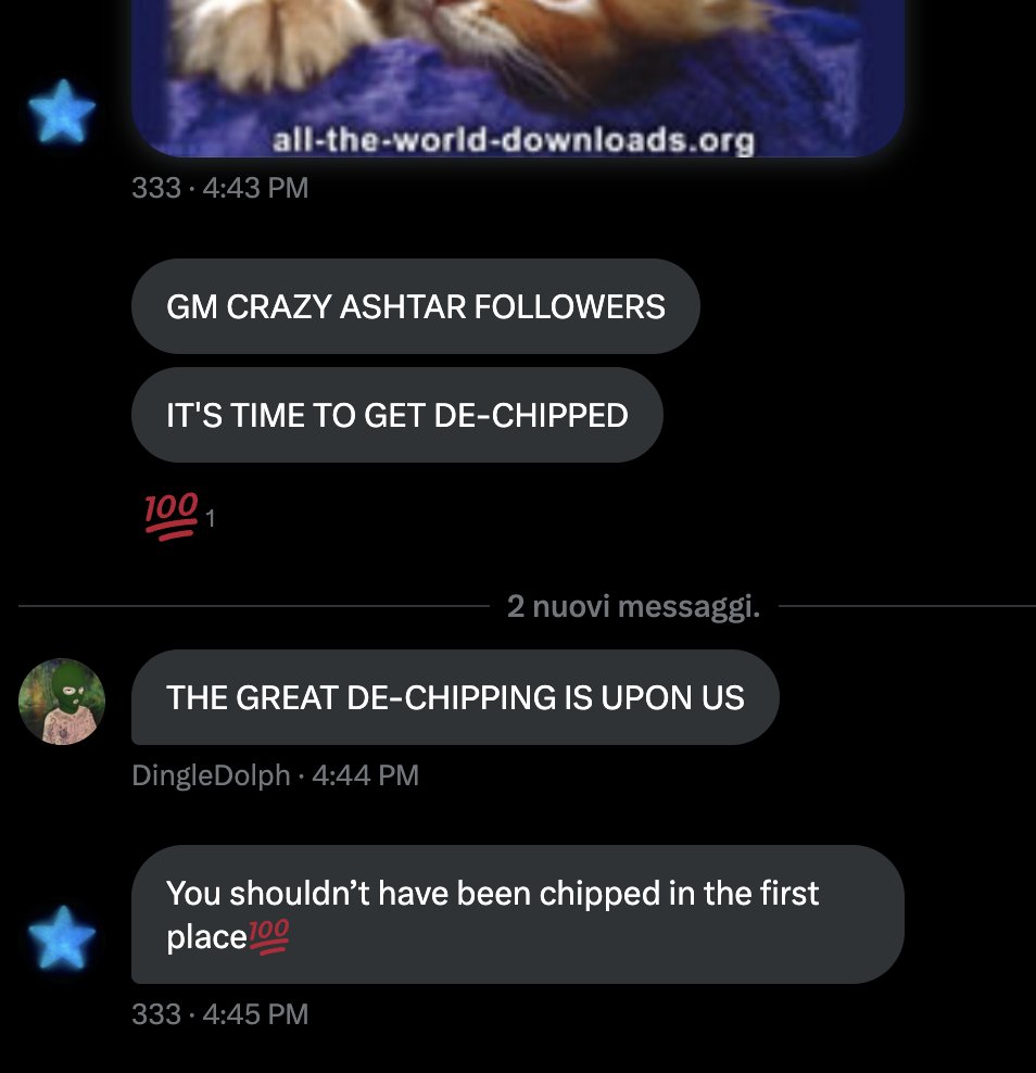 I'm scared I'm part of a weird cult bros