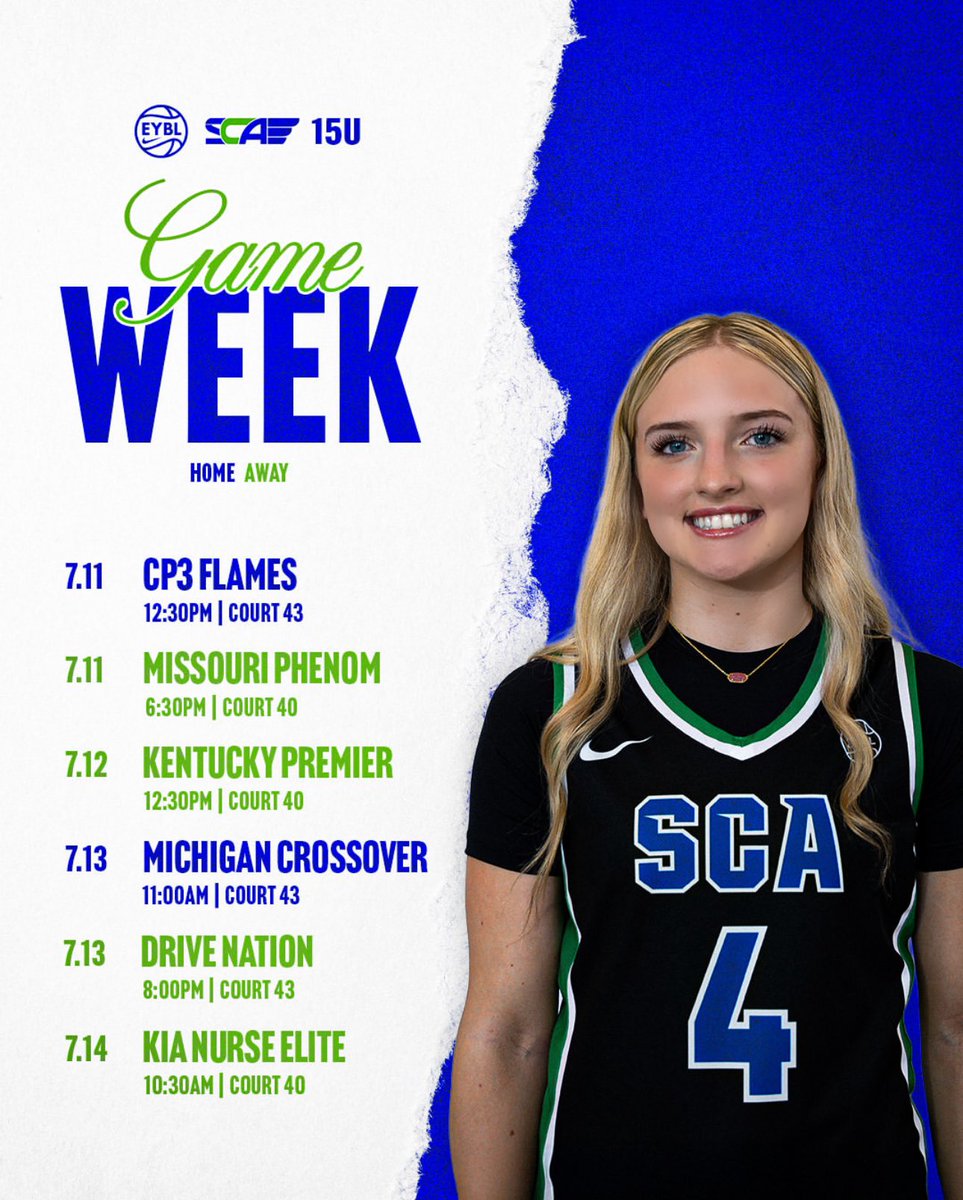 MaKenna Taylor (@makennataylor28) on Twitter photo Excited to be back! 💙💚🏀
Nike EYBL Session 3
📍Louisville, KY
Kentucky Expo Center
<a href="/TFNsRun4Roses/">TFN's Run 4 Roses</a> Excited to be back! 💙💚🏀
Nike EYBL Session 3
📍Louisville, KY
Kentucky Expo Center
<a href="/TFNsRun4Roses/">TFN's Run 4 Roses</a>