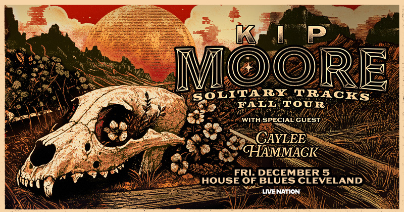 JUST ANNOUNCED 🤠 <a href="/KipMooreMusic/">Kip Moore</a>: Solitary Tracks Tour with special guest <a href="/Cayleehammack/">Caylee Hammack</a> on Friday, December 5!

👉 Get presale tickets Wednesday at 1pm | Code: LIGHTS
🎫 livemu.sc/4nDPQEi