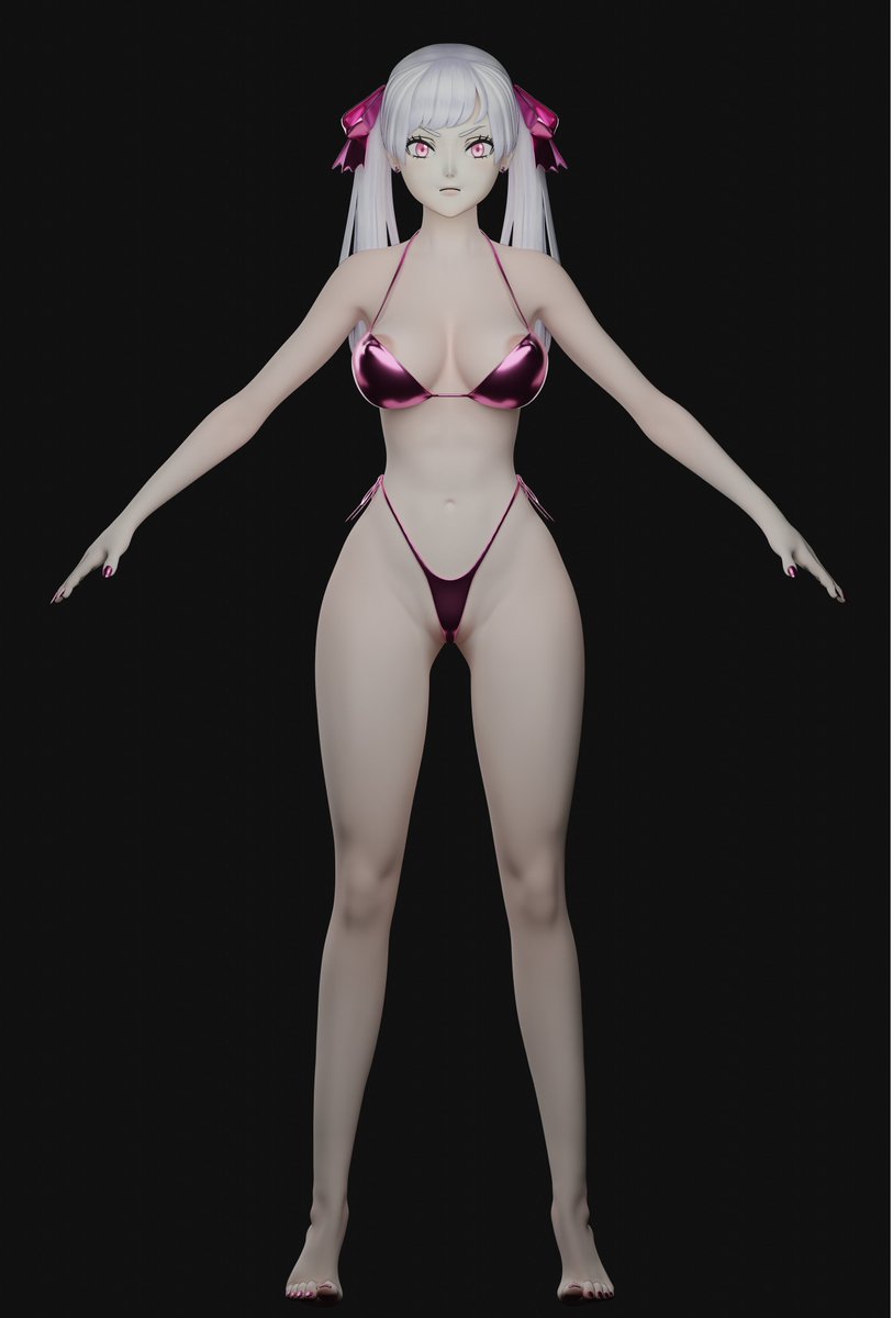 Aequdsama's tweet image. Noelle model is out and available for free on Smutbase!
I also have made a quick render with Noelle, but i know that twitter does not like links in posts, so im making it a separate one right now. The poster itself will be up later today!
Model is here:
smutba.se/project/9f4b91…