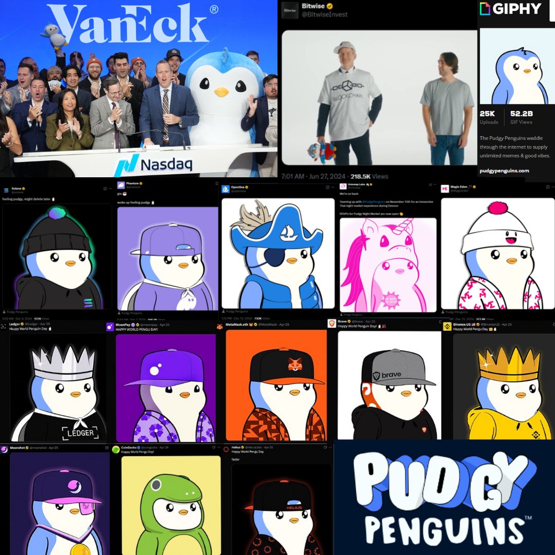 $PENGU is cryptos mascot. 🐧