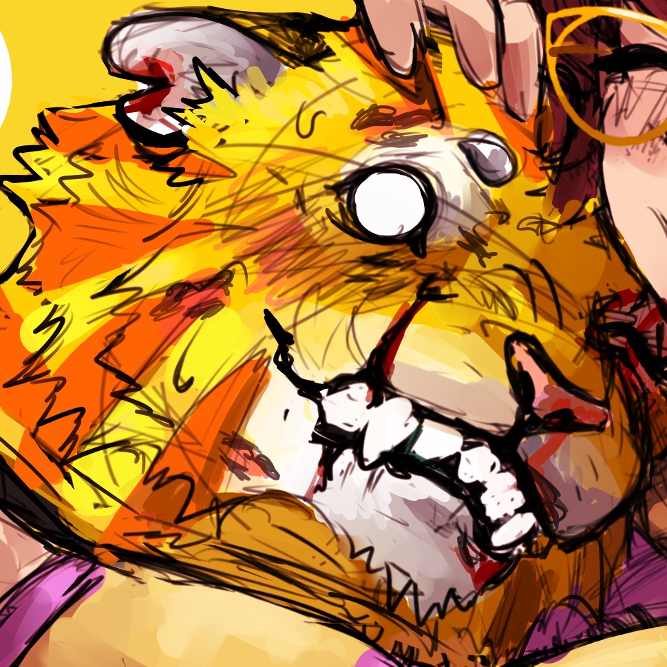 Seahorse152's tweet image. Since I was a beginner artist back when I started hlm (2021) Tony was one the hardest characters to draw and figure out an art style to. Which means he just just more squared and fluffly