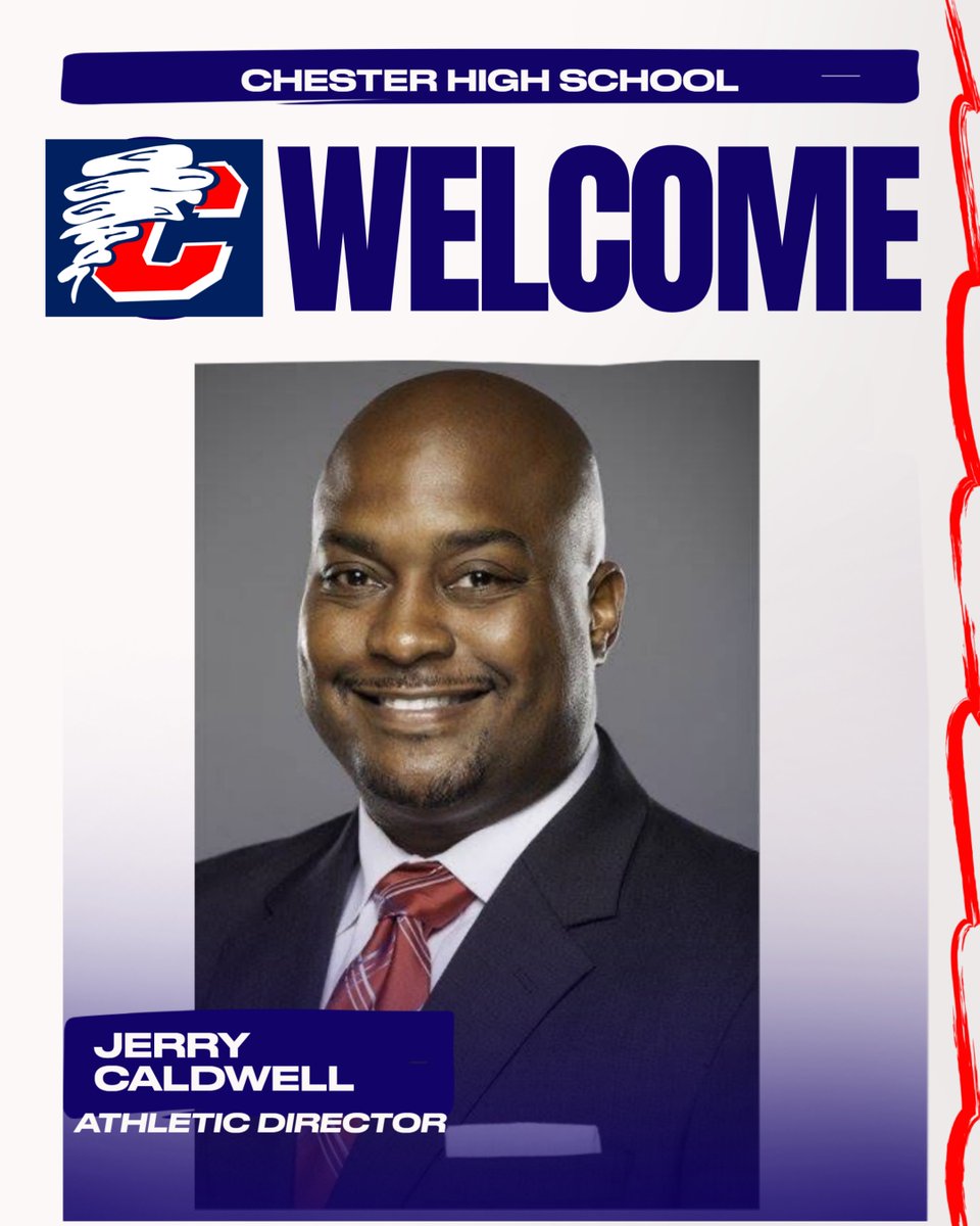 Chester Cyclones Athletic Department (@chscyclonesad) on Twitter photo Congratulations To Our New Athletic Director <a href="/CoachCaldwell27/">Coach Caldwell</a> <a href="/Chester_FB/">ChesterCyclonesFB</a> <a href="/CHSFBRecruits/">Chester High School Football Recruiting (SC)</a> <a href="/ChesterHoops/">Chesterhoops</a> <a href="/coachhedrickjr/">Mike Hedrick</a> Congratulations To Our New Athletic Director <a href="/CoachCaldwell27/">Coach Caldwell</a> <a href="/Chester_FB/">ChesterCyclonesFB</a> <a href="/CHSFBRecruits/">Chester High School Football Recruiting (SC)</a> <a href="/ChesterHoops/">Chesterhoops</a> <a href="/coachhedrickjr/">Mike Hedrick</a>