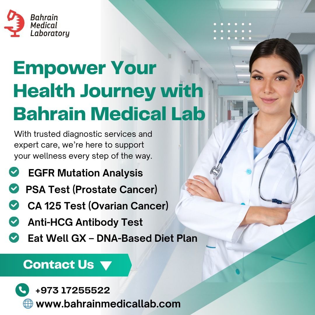 bahrain_Lab's tweet image. 🔬 Take charge of your health with trusted diagnostics at Bahrain Medical Lab
✅ EGFR | PSA | CA 125 | Anti-HCG | DNA-Based Diets
💡 Personalized care, precise results
📞 +973 1725 5522 | 🌐 bahrainmedicallab.com
#BahrainMedicalLab #GeneticTesting

Ask ChatGPT