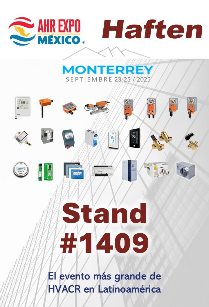 🗓 ¡Nos vemos en AHR Expo 2025!📍 Del 23 al 25 de septiembre en Cintermex, Monterrey, N.L.
👍 Haften Stand #1409

📝Regístrate gratis como INVITADO VIP en el siguiente enlace: 🔗 bit.ly/InvitacionVIP2…

#haften #HVACR #hvac  #AHRExpo2025