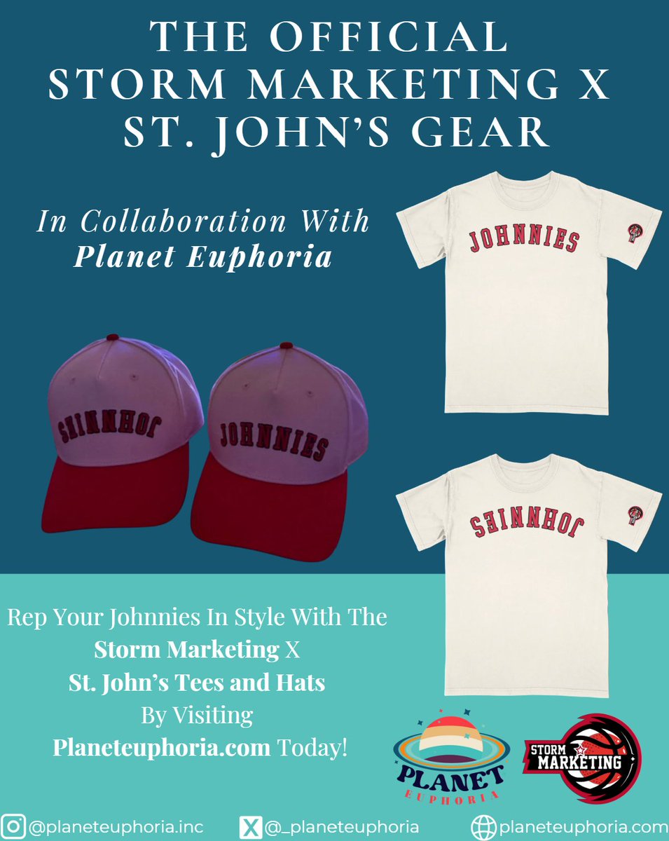 StormMarketing4's tweet image. The Official Storm Marketing X St. John’s Tees and Hats are here — available in both Upright and Upside Down styles!
For every purchase you make at Planet Euphoria, you are receiving an exclusive, handmade product made exclusively for you!
Order now by tapping the link in our…