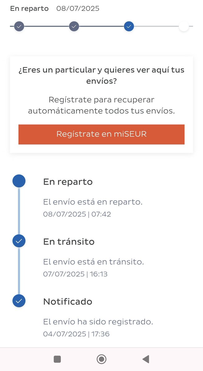 AnaHachez's tweet photo. Desde las 8h atenta y sin salir de casa, @SEUR_responde, pero me la vais a volver a liar no viniendo a casa y poniendo en el seguimiento del envío que no se ha entregado el paquete por ausencia del destinatario siendo mentira. Lo sé. https://t.co/duMmYSvwJl