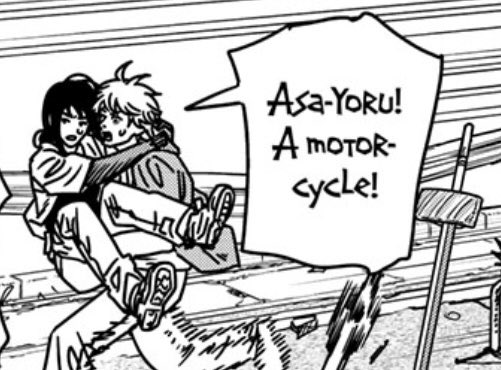 ParryingLogic's tweet image. #csm208 Really cute♥️ (also I like how Denji is using both their names)